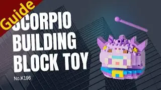 [Guide] Scorpio Style! No.K196 Cute Purple Building Block Toy 🦂💜