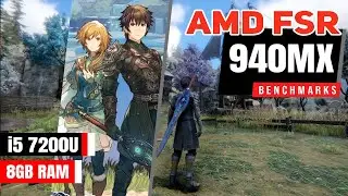 Edge Of Eternity AMD FCS Test | Acer E5 475G Geforce 940MX | On Budget Laptop 2021