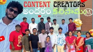 Local creators all met. full happy 😊#vlog #youtube