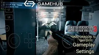 BATTLEFIELD 3 ON ANDROID | GAMEHUB SETTING/SETUP #gamehub #battlefield3