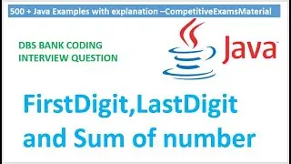 Write a java program to find first digit,last digit and sum of given number ?