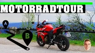 MOTORRADTOUR VORBEREITUNGEN I mit  TomTour