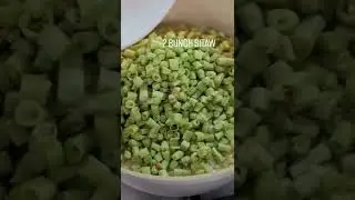 Long beans with minced pork Aka Gising Gising #fyp #shorts #filipinodish #youtubeshorts