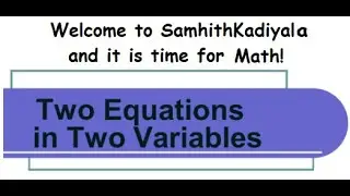 What are Two Equations in Math?