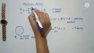 Q value of nuclear decay.