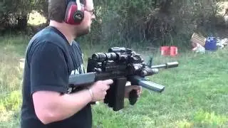 RANGE TEST  THE ULTIMATE AR 15 MALL NINJA TACTICAL ZOMBIE DESTROYER