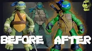 Создание Леонардо из комиксов IDW — TMNT Customs