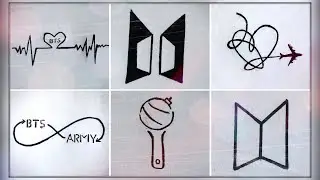 Simple BTS tattoos