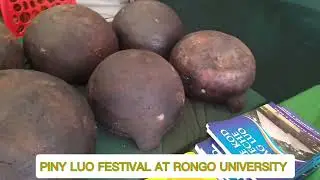 The fifth edition Piny Luo Festival celebrations at Rongo University, as from 15th to 17th December 