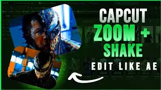 Tutorial Trending Zoom + Shake Like After Effect Venom Edit On capcut 🔥 ||