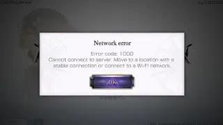 How To Fix Another Eden Global Error code 1000?
