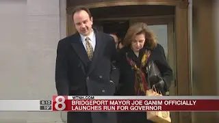 Bridgeport mayor Joe Ganim officially running for Gov.; driver clocked going 87 mph