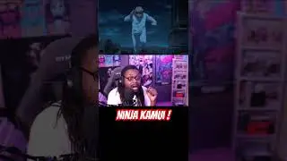 Ninja Kamui is hitting all kinds of different!!  #reaction #ninjakamui #adultswim #ninjas