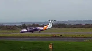 FlyBe crash landing Belfast International Airport 2017