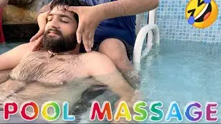 Amazing Morning by the Pool Massage