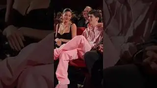 Timoth&eacute;e Chalamet during last night's Premiere at the 75th Berlinale International Film Festival