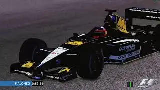 Assetto Corsa | Silverstone 2005 on the Fernando Alonso's Minardi PS01 | TV CAM