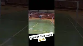 Badminton Tactical Flick Serve
