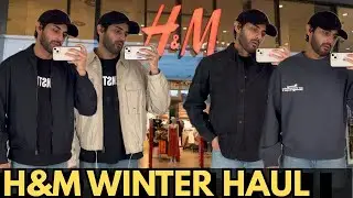 H&M Winter Haul For Men | H&M Winter Outfits Shopping Haul 2025