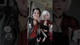 #helluvaboss #human #blitz #blitz&oslash; #blitzo #luna #cosplay #cosplayers #hazbinhotel#helluvabossstolas