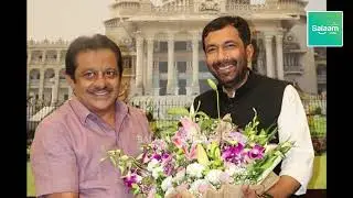 Minister Zameer Ahmed MLC Saleem Ahmed Chief Whip Office pahunch kar mubarakbadi di