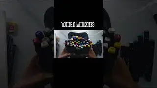 Touch markers set 48 pcs | cheapest markers Touch markers ★ REVIEW ✨ #abhishekdrawing #review