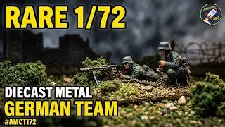 🪖🌲🌿🔫💥 Modello in metallo pressofuso di Wargaming di soldati tedeschi della seconda guerra mondial...