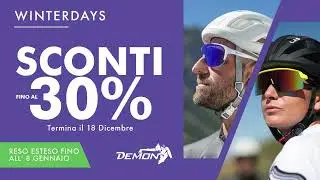 WINTER DAYS 2024! SCONTI FINO AL 30% SU OCCHIALI SPORT E MASCHERE DA SCI