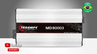 M&oacute;dulo Amplificador Taramps 8000 watts RMS modelo MD 8000.1 | Taramps Group