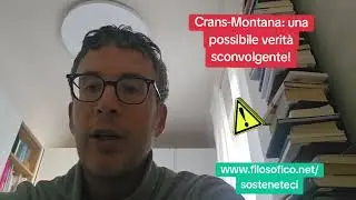 DIEGO FUSARO: Crans-Montana: una possibile verità sconvolgente!