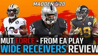 Madden 20 Wide Receivers Review | EA Play with Director & Trumpetmonkey