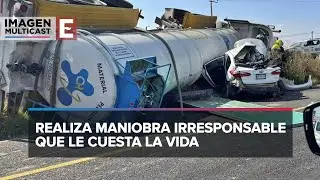 Imprudencia de conductor provoca fatal accidente en la México-Pachuca