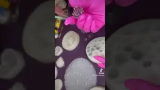 Remolding druzy crystals
