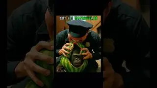 Gorillo Watermellondrillo🍉🦍No la Polizia☠️​#ai