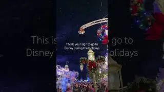 &ldquo;Snoap&rdquo; at Magic Kingdom #disneyworld #christmas