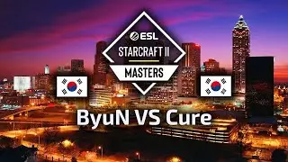 ByuN VS Cure TvT ESL Masters Winter Atlanta 2023 Playoffs Ro8 polski komentarz
