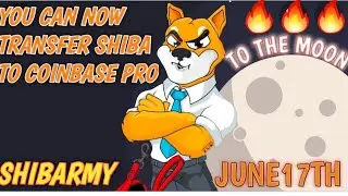URGENT SHIBA INU UPDATE U CAN NOW TRANSFER SHIB TO COINBASE