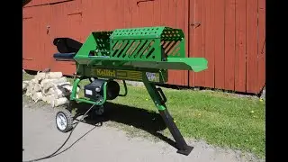 Vedklyv 13-HK520B med stegl&ouml;s inst&auml;llning av klyvl&auml;ngden / Hydraulic firewood splitter