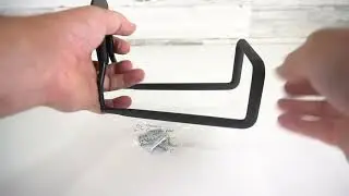How to install Metal Garden Hose Holder that holds heavy Hoses, Extension Cords Ladders and more!