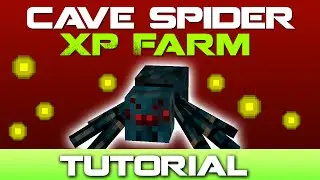 Руководство по созданию фермы Minecraft Cave Spider XP [легко построить]