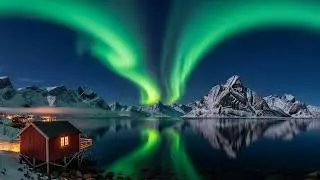 Sacred Silence of the Far North - Eternal Fjords and Dancing Aurora 【Norway Dreamcore / Ambient】