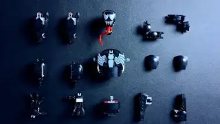 Lego Marvel Venom Figure | Speed Build | ASMR | Beat Build