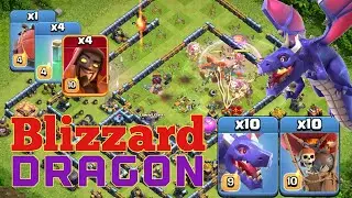 Th14 Blizzard Mass Dragon Strategy! Legend League Attacks 2021 June! Clash Of Clans