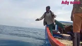 Mancing Teknik Handline strike GT 37 Kg - handline jigging‼️ #Handlinefishing