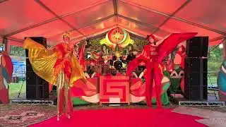 Sydney Stilt Walkers - Bright Butterfly