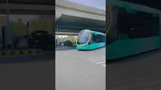 New Tram Bus in Lahore Maryam Nawaz Ride a new Tram Bus New Tram Bus service Maryam Nawaz news