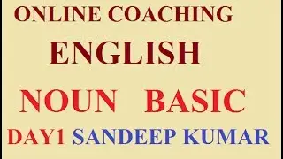 Online Coaching # ENGLISH # Noun # DAY# 1