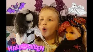 La noche de #Halloween con Nancy! MUÑECAS Huego Divertido!