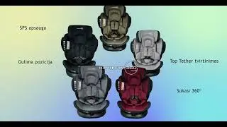 Automobilinė Saugos Kėdutė HAMILTON 360&ordm; SPS 0-36 KG