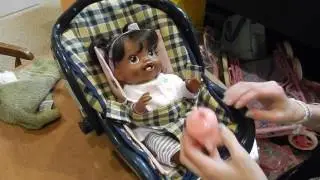 Baby Alive Baby's New teeth Evony's First Feeding! FAIL!